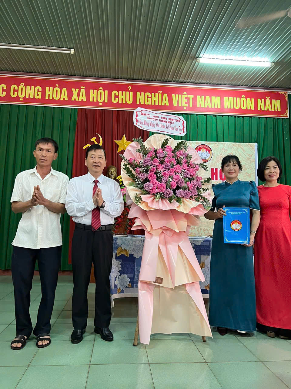 Các khu dân cư Phường Thành Nhất hân hoan tổ chức ngày hội đại đoàn kết toàn dân tộc